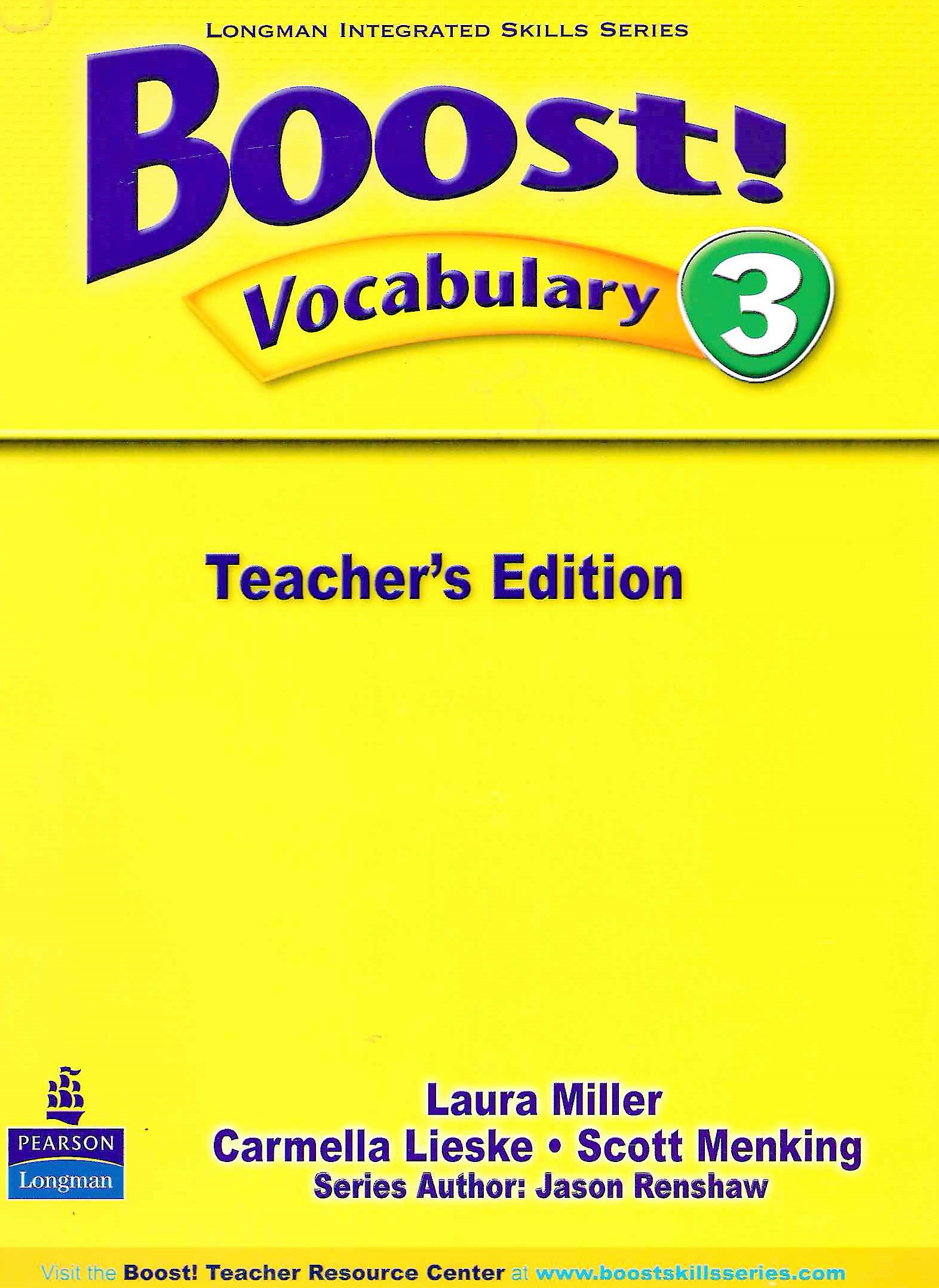 Boost! Vocabulary 3 Teacher's Book / Книга для учителя