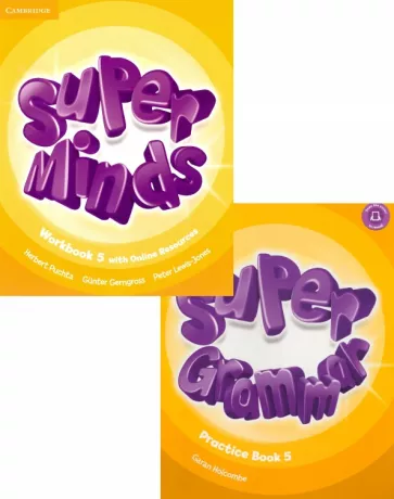 Super Minds 5 Workbook Pack with Grammar Booklet / Рабочая тетрадь + книга по грамматике