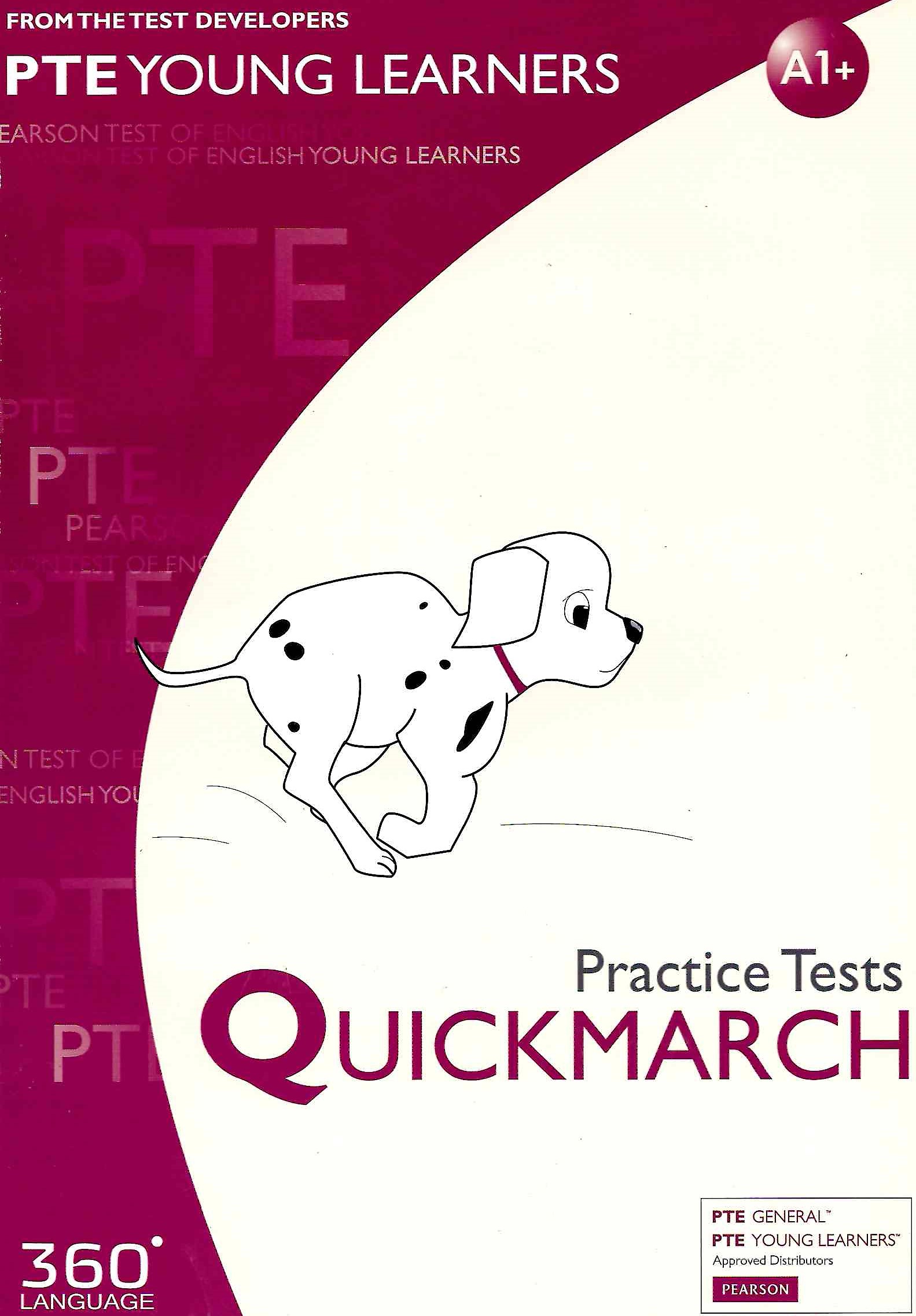 PTE Young Learners Practice Tests Quickmarch A1+