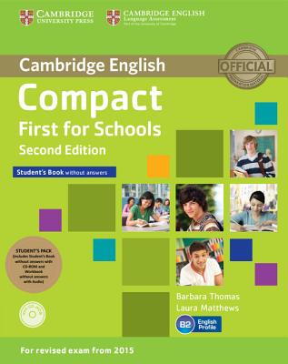 Compact First for Schools Student's Pack / Учебник + рабочая тетрадь - 1