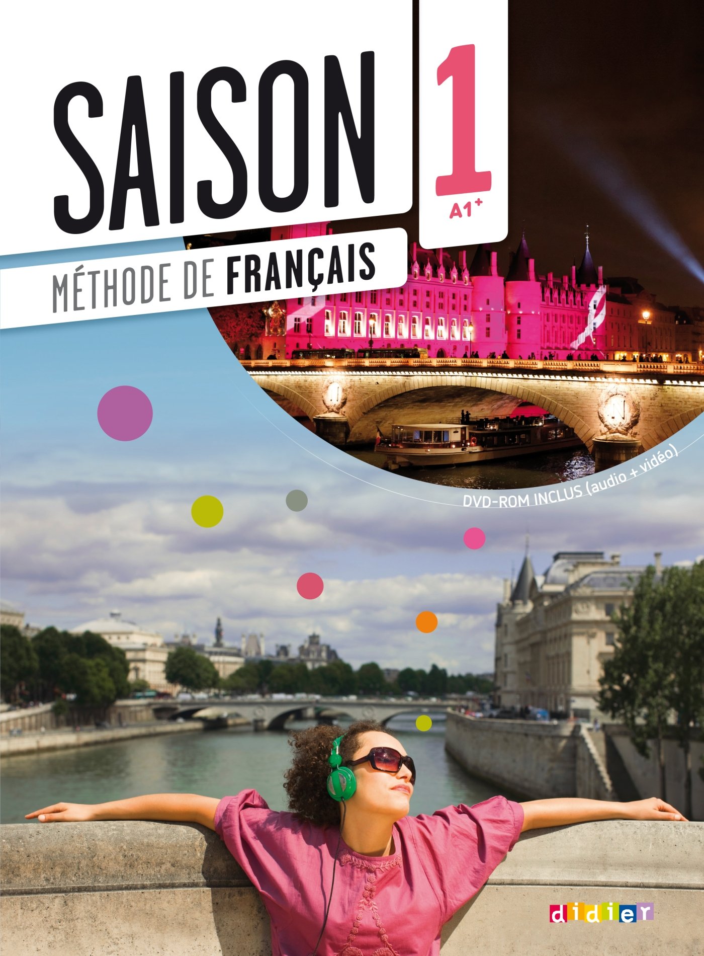Saison 1 Methode de francais + DVD-Rom / Учебник