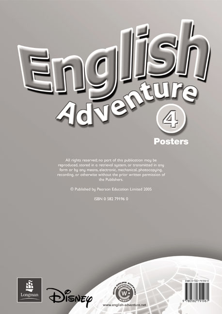 English Adventure 4 Posters / Постеры