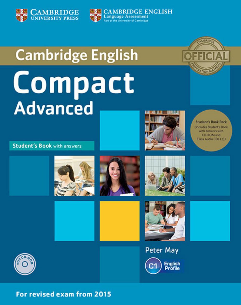 Compact Advanced Student's Book Pack / Учебник + ответы + аудиодиски