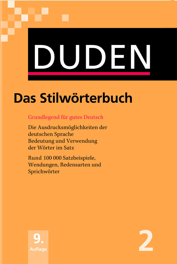 Duden. Das Stilwoerterbuch / Фразеологический словарь