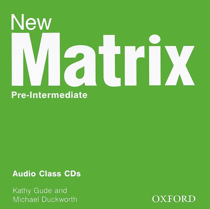New Matrix Pre-Intermediate Audio Class CDs / Аудиодиски