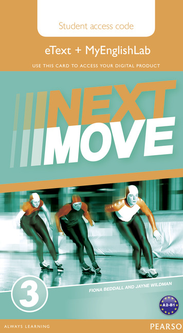 Next Move 3 eText + MyEnglishLab / Электронная версия учебника + онлайн-практика