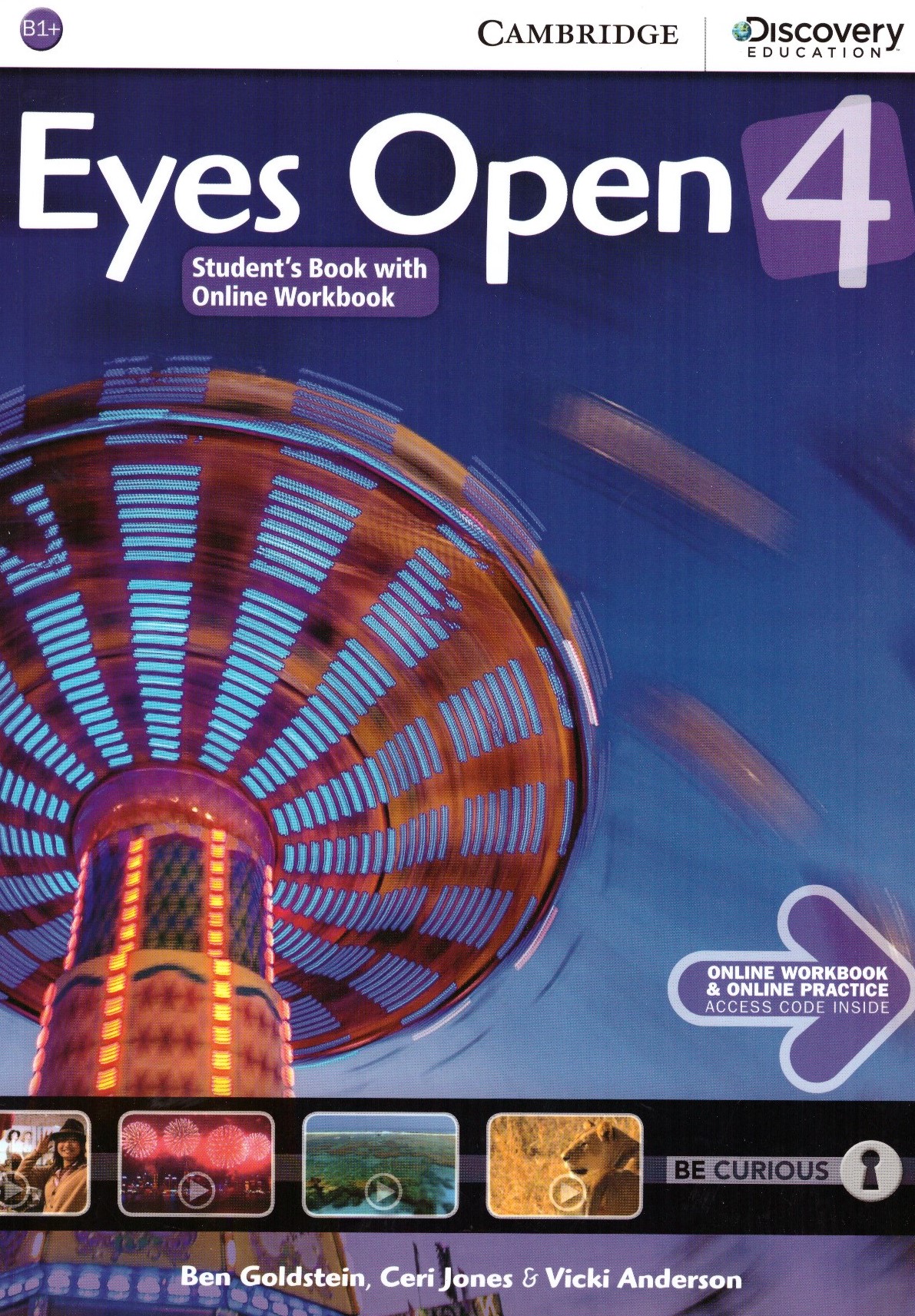 Eyes Open 4 Student's Book + Online Workbook + Online Practice / Учебник + онлайн тетрадь