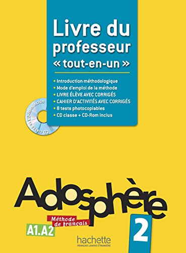 Adosphere 2 Livre du professeur + CD-ROM / Дополнительные материалы для учителя
