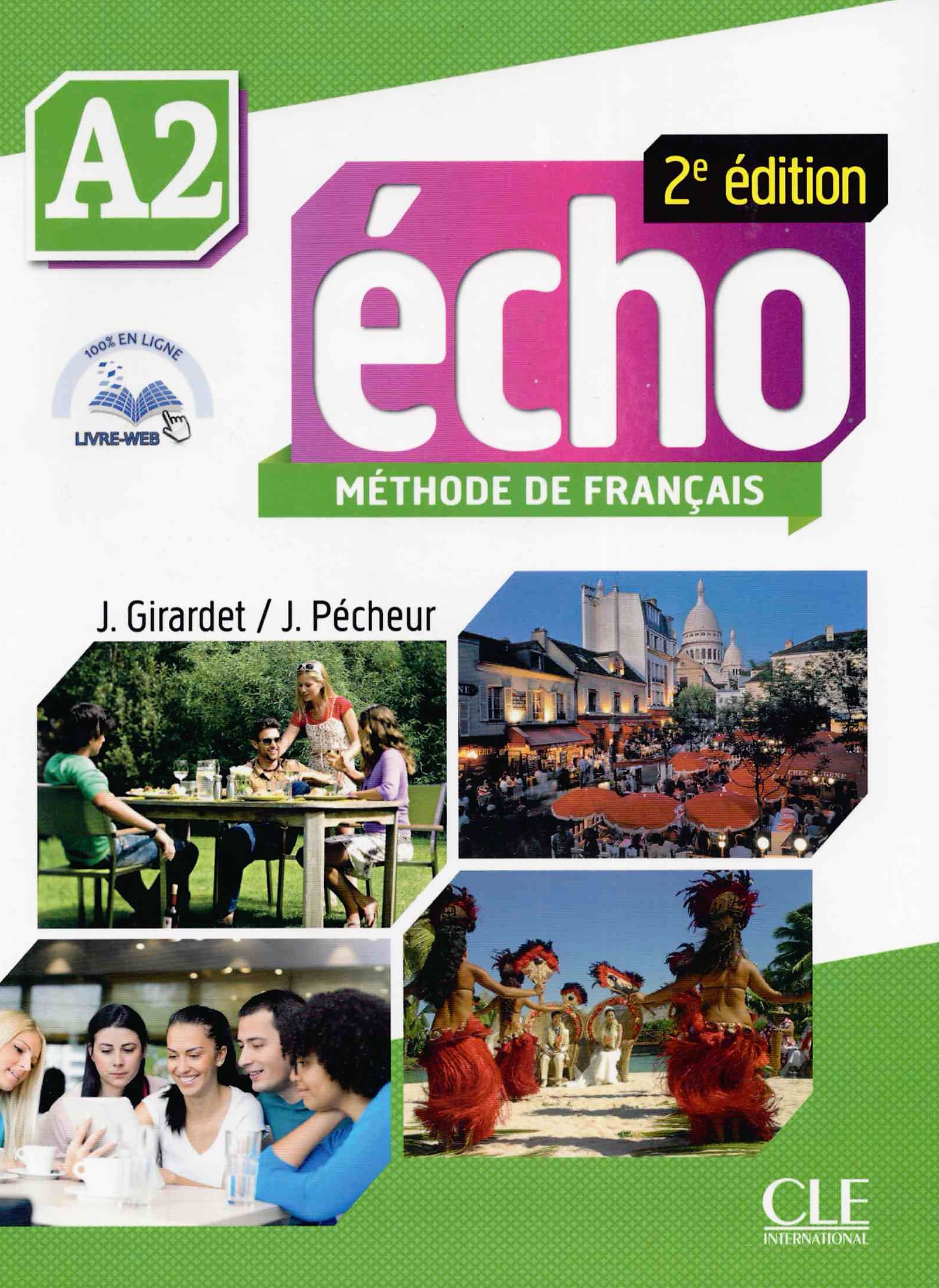 Echo (2e edition) A2 Methode de francais + Portfolio + DVD-ROM / Учебник