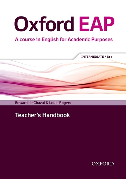 Oxford EAP Intermediate Teacher's Handbook + DVD + Audio CD / Книга для учителя
