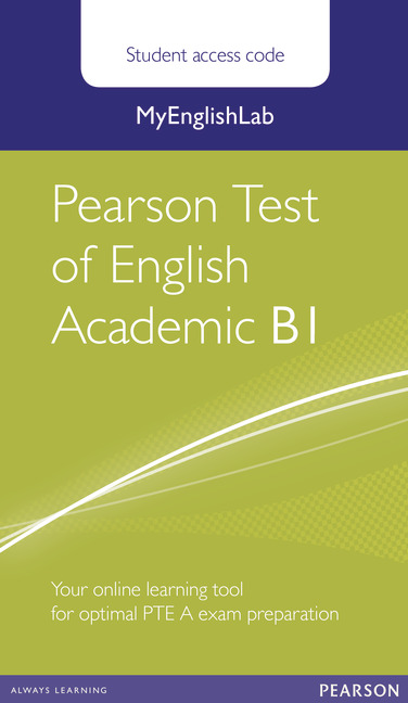 MyEnglishLab PTE Academic B1 / Онлайн-код