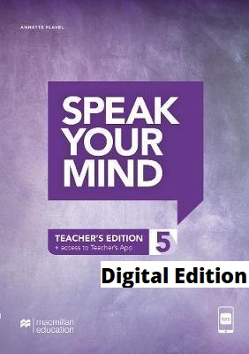 Speak Your Mind 5 Digital Teacher's Edition / Код для учителя