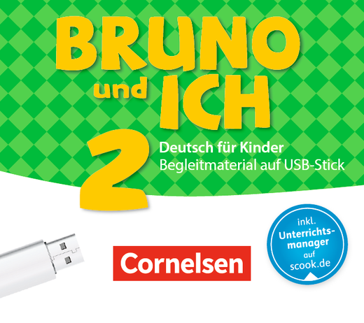 Bruno und ich 2 Begleitmaterial auf USB-Stick / Материалы для учителя