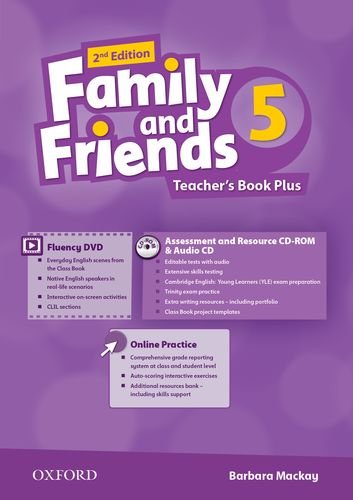 Family and Friends 2nd Edition 5 Teacher's Book Plus  Книга для учителя