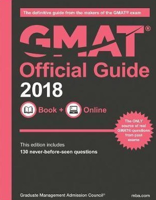 GMAT Official Guide 2018 + Online