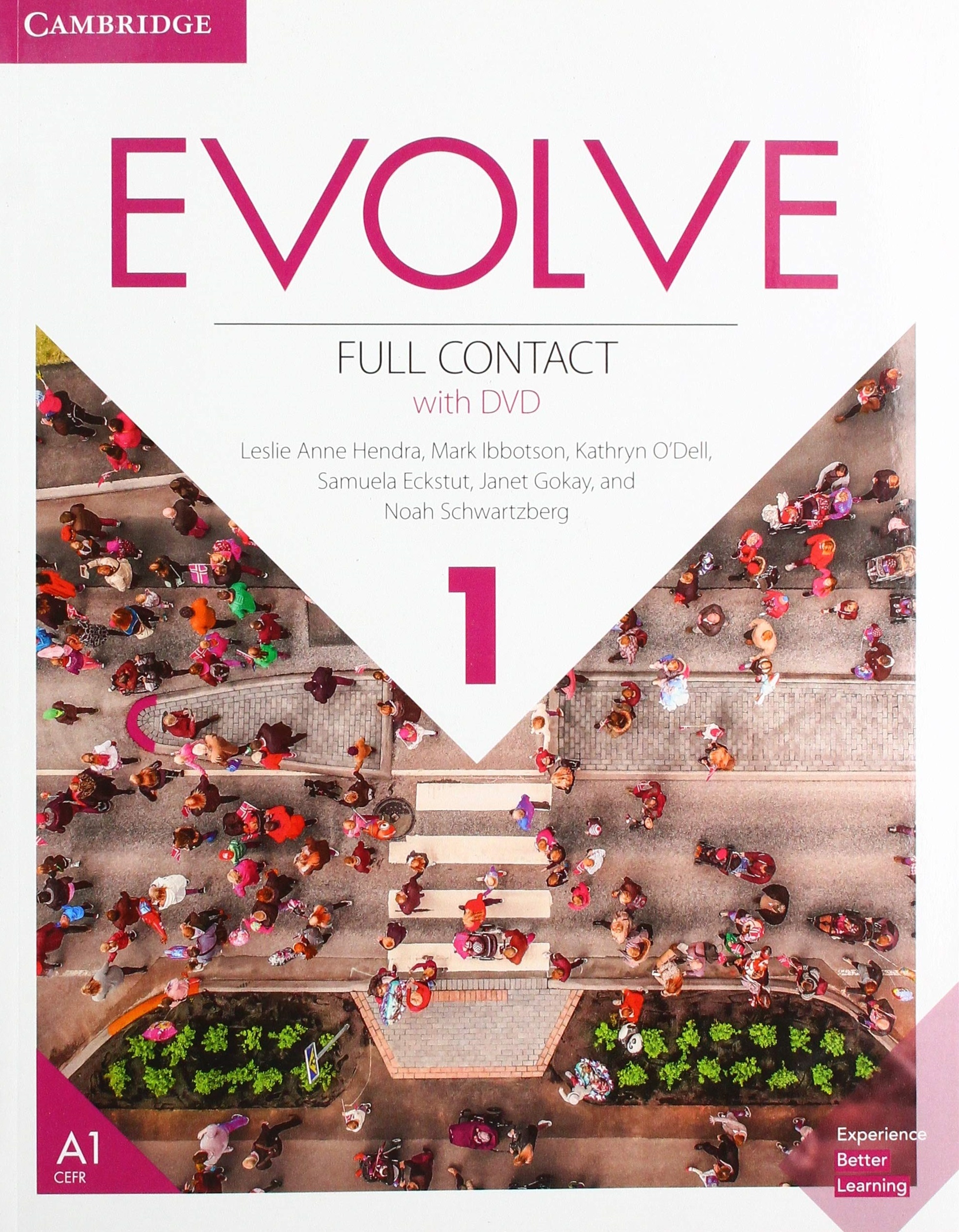 Evolve 1 Full Contact + DVD / Учебник + рабочая тетрадь + видео