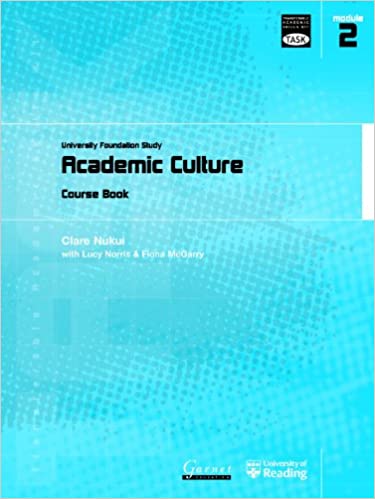 TASK: University Foundation Study Module 2: Academic Culture / Учебник