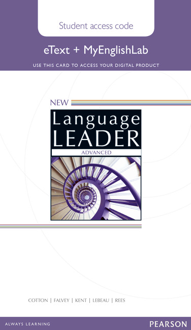 New Language Leader Advanced eText + MyEnglishLab / Электронная версия учебника + онлайн-практика