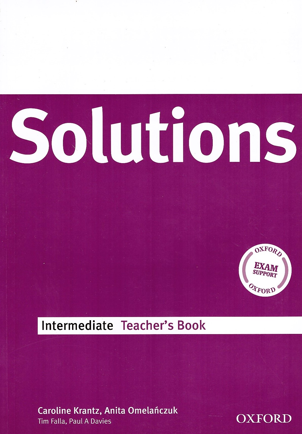 Solutions Intermediate Teacher's Book  Книга для учителя