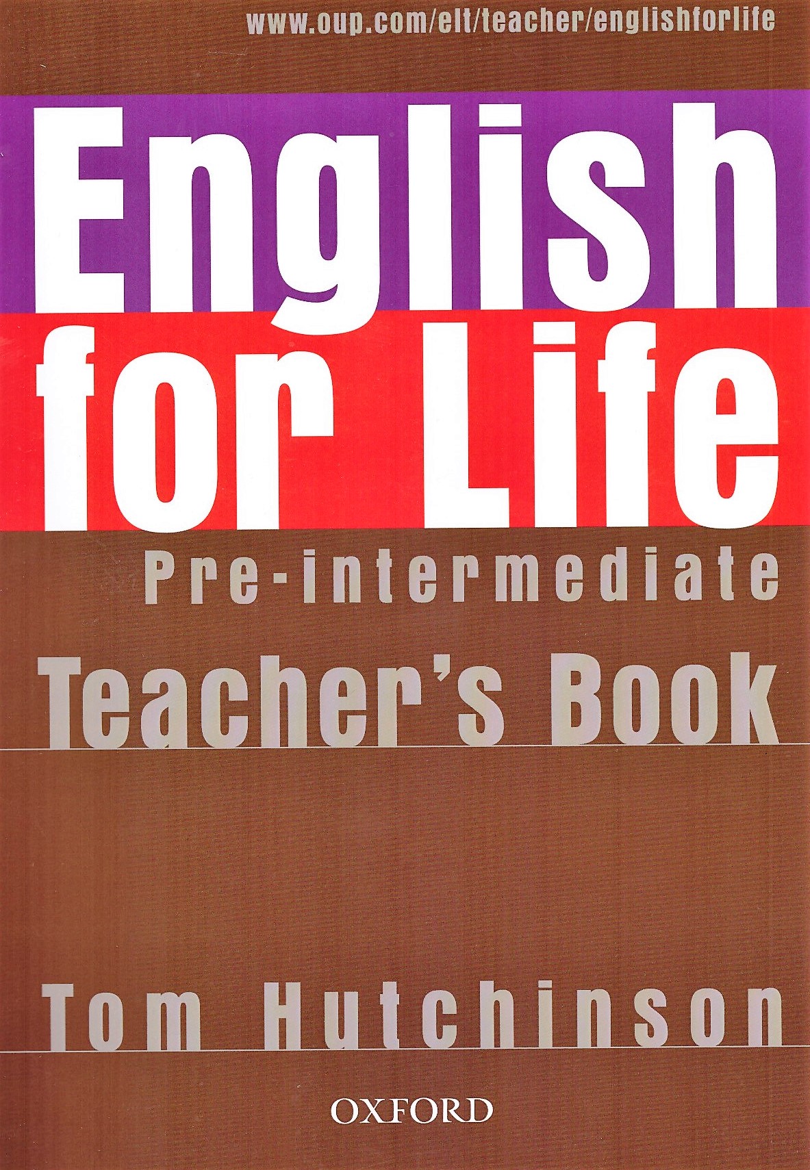 English for Life Pre-Intermediate Teacher's Book / Книга для учителя