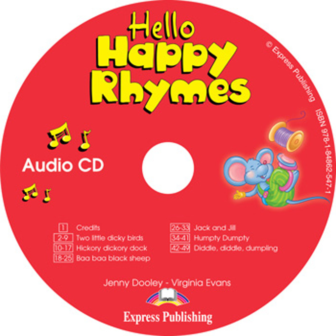 Hello Happy Rhymes Starter Audio CD / Аудиодиск