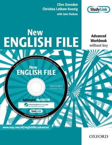 New English File Advanced Workbook + MultiROM / Рабочая тетрадь + диск