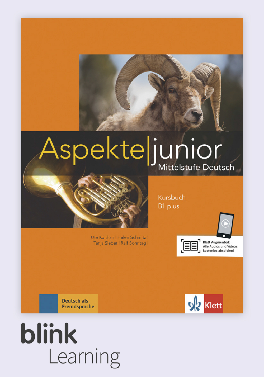 Aspekte junior B1 plus Digital Kursbuch fur Lernende / Цифровой учебник для ученика