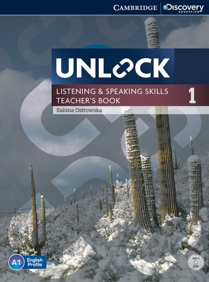 Unlock 1 Listening and Speaking Teacher's Book + DVD / Книга для учителя