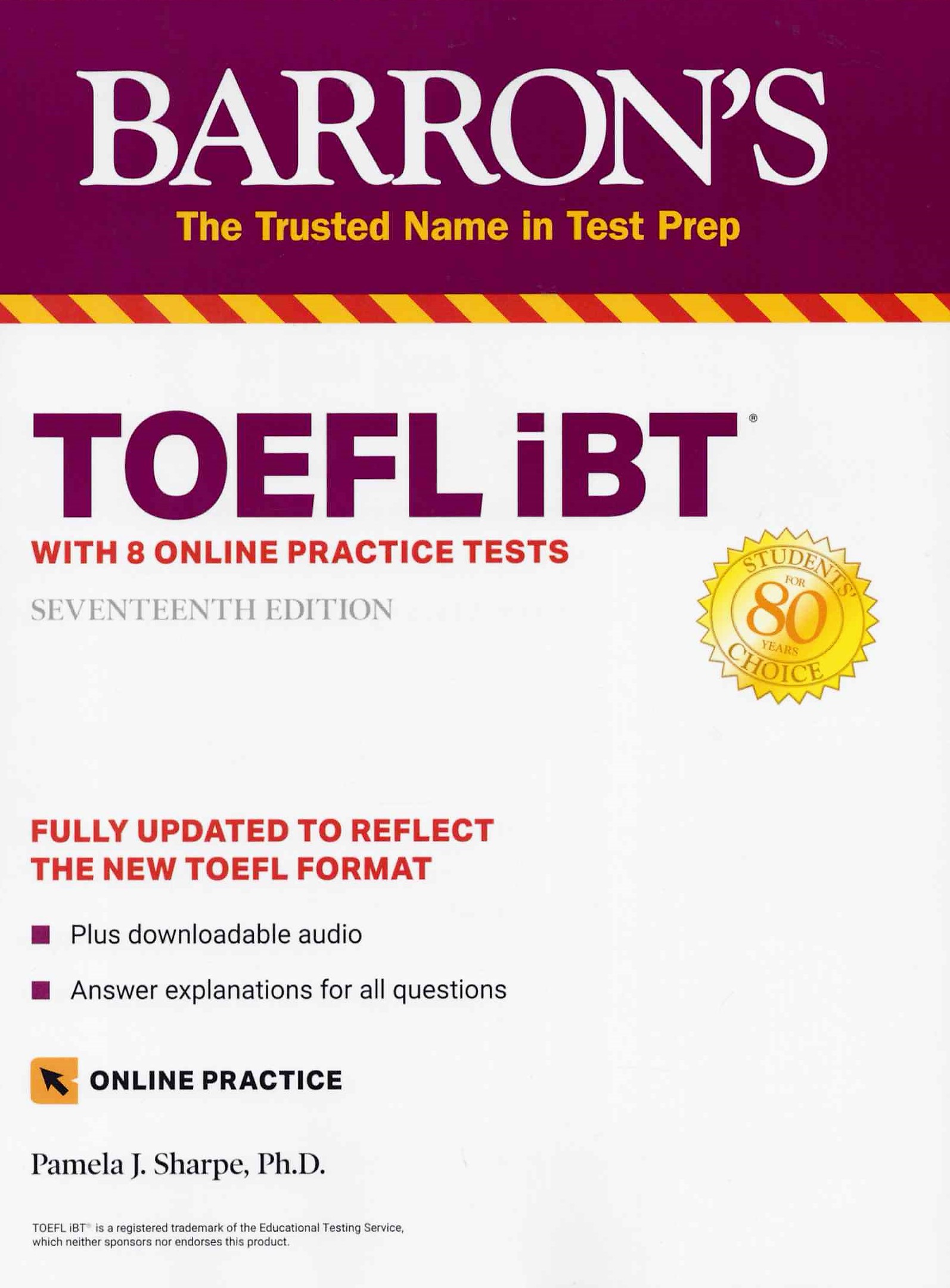 TOEFL iBT (17th Edition) + Online Tests + Audio