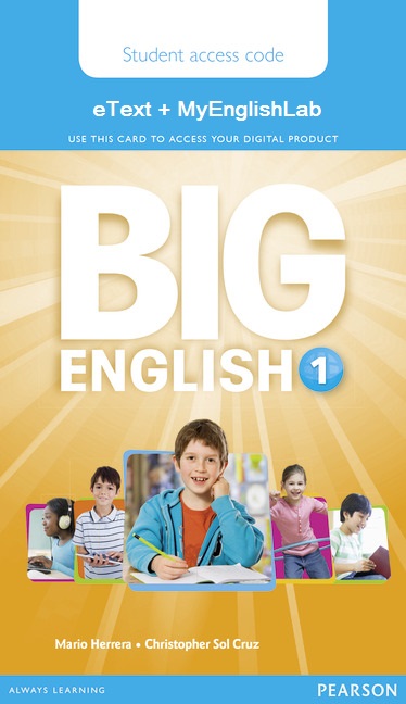 Big English 1 eText + MyEnglishLab / Электронная версия учебника + онлайн-практика