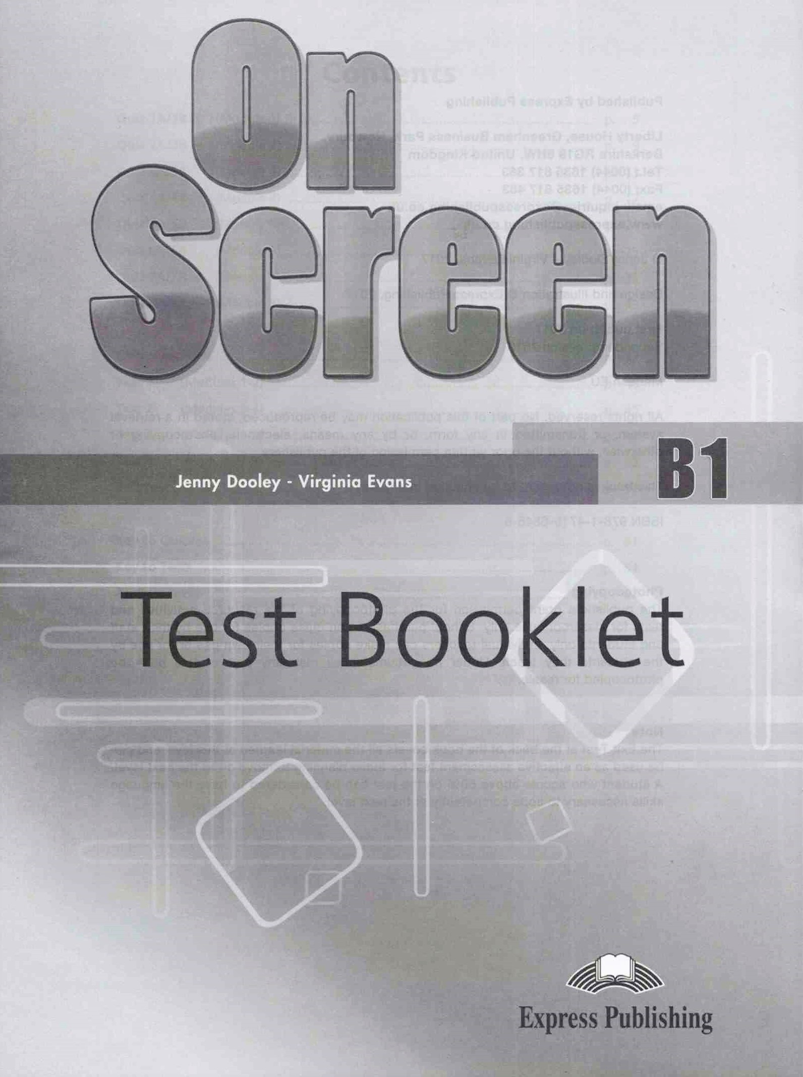 On Screen B1 Test Booklet / Тесты
