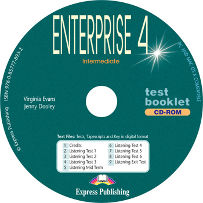 Enterprise 4 Test Booklet CD-ROM / Диск c тестовыми заданиями