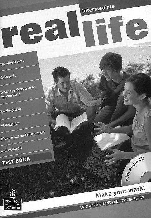 Real Life Intermediate Test Book + Audio CD / Тесты