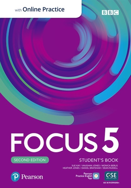 Focus Second Edition 5 Student's Book  with Online Practice and App  Учебник с онлайн практикой