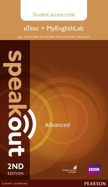 Speakout 2nd Edition Advanced eText  MyEnglishLab  Электронная версия учебника  онлайнпрактика