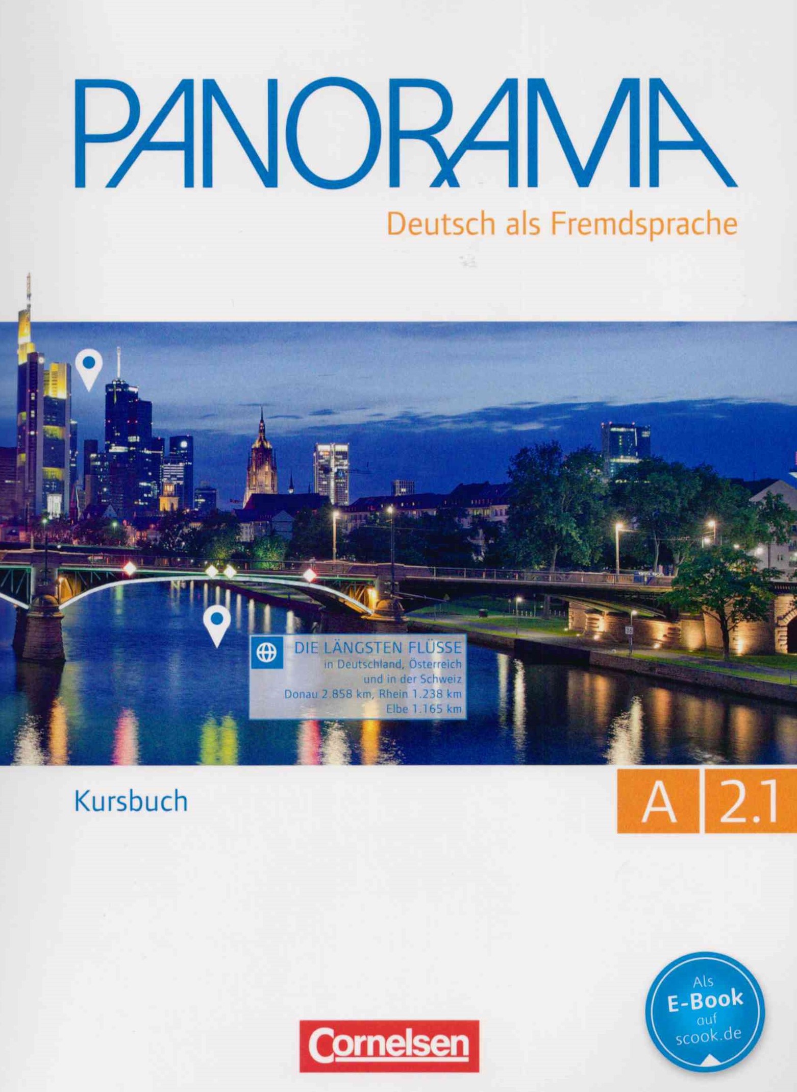 Panorama A2.1 Kursbuch + eBook / Учебник + код доступа (часть 1)