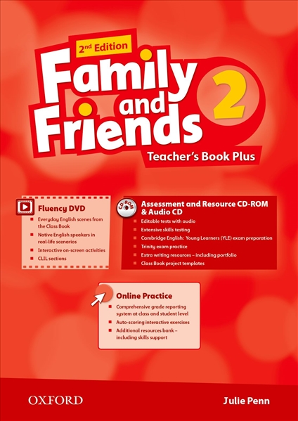 Family and Friends 2nd Edition 2 Teacher's Book Plus DVD Книга для учителя