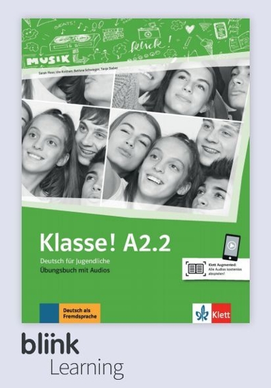 Klasse! A2.2 Digital Ubungsbuch fur Lernende / Цифровая рабочая тетрадь для ученика