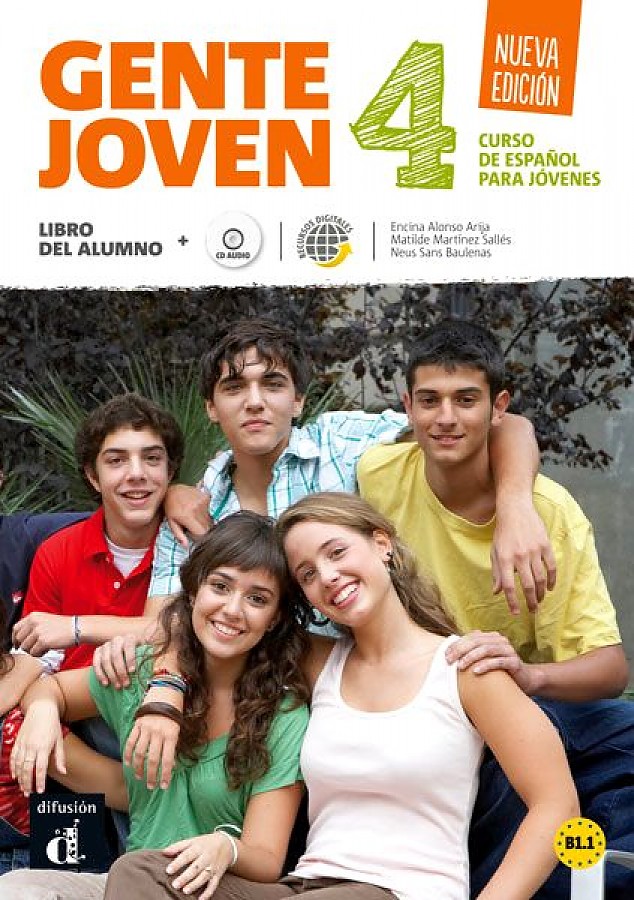 Gente joven (Nueva Edicion) 4 Libro del alumno + CD audio / Учебник