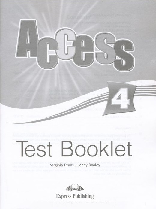 Access 4 Test Booklet / Тесты