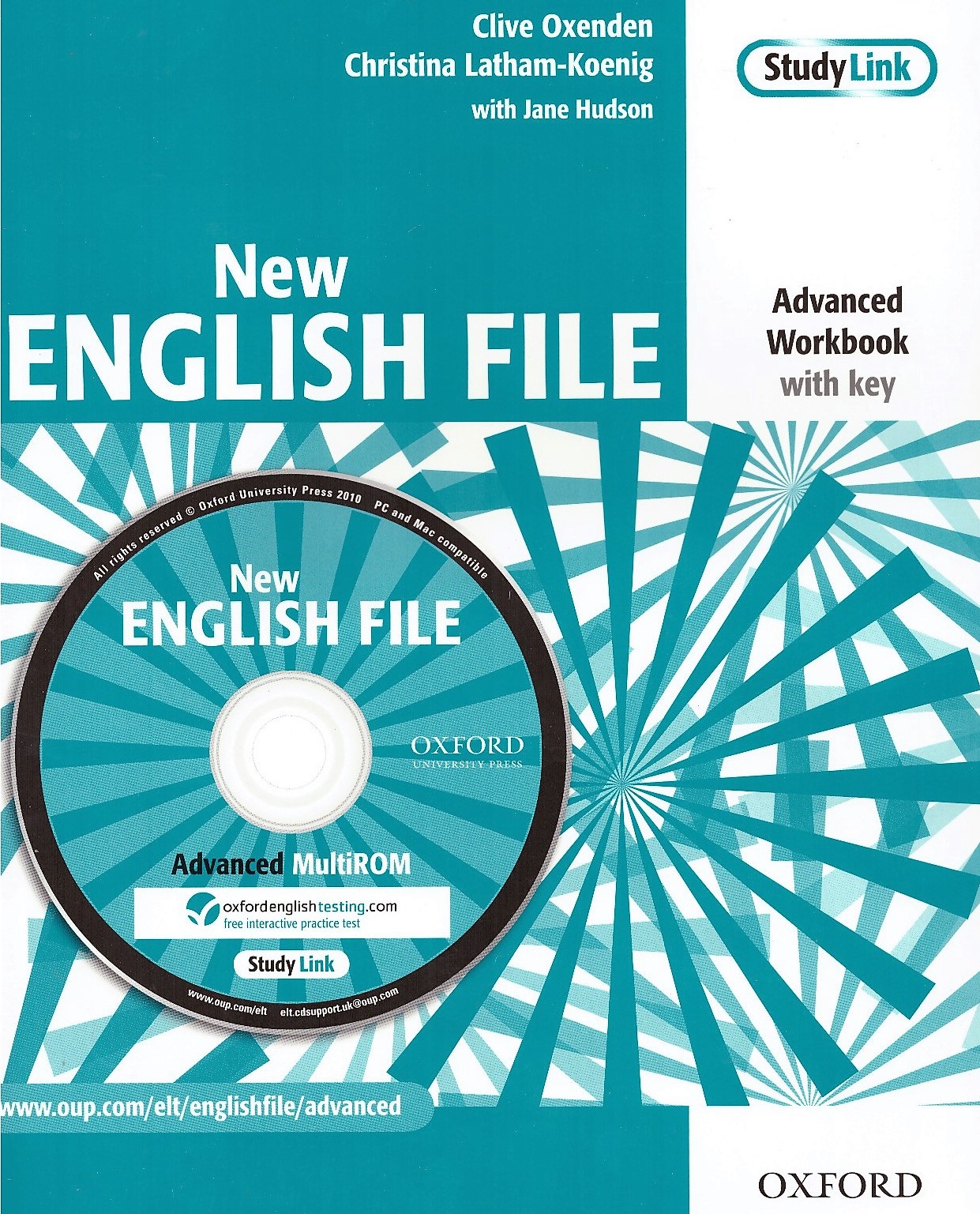 New English File Advanced Workbook + MultiROM + Key / Рабочая тетрадь + диск + ответы