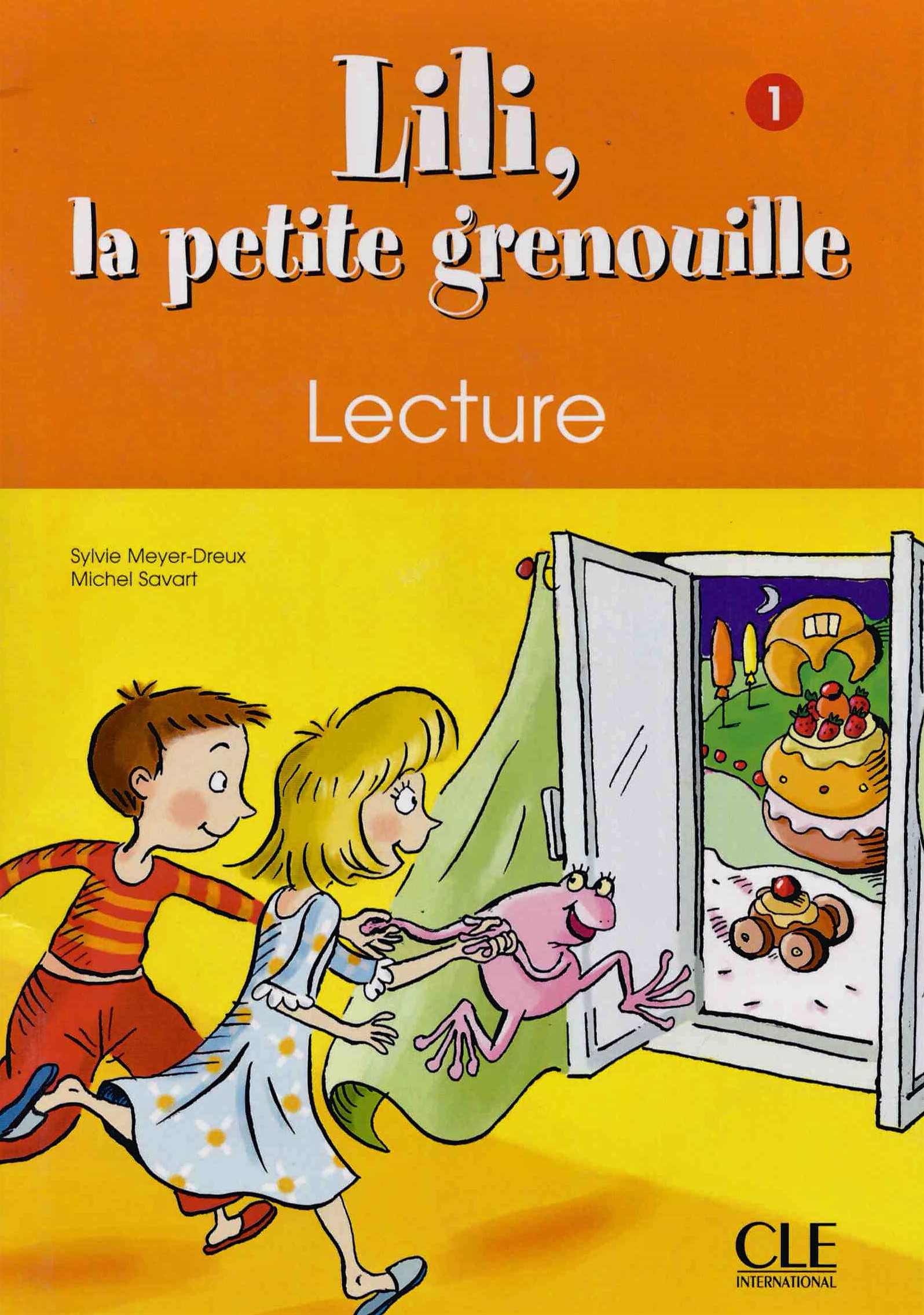 Lili, la petite grenouille 1 Lecture / Книга для обучения чтению