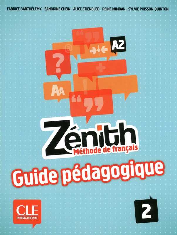 Zenith 2 Guide pedagogique / Книга для учителя