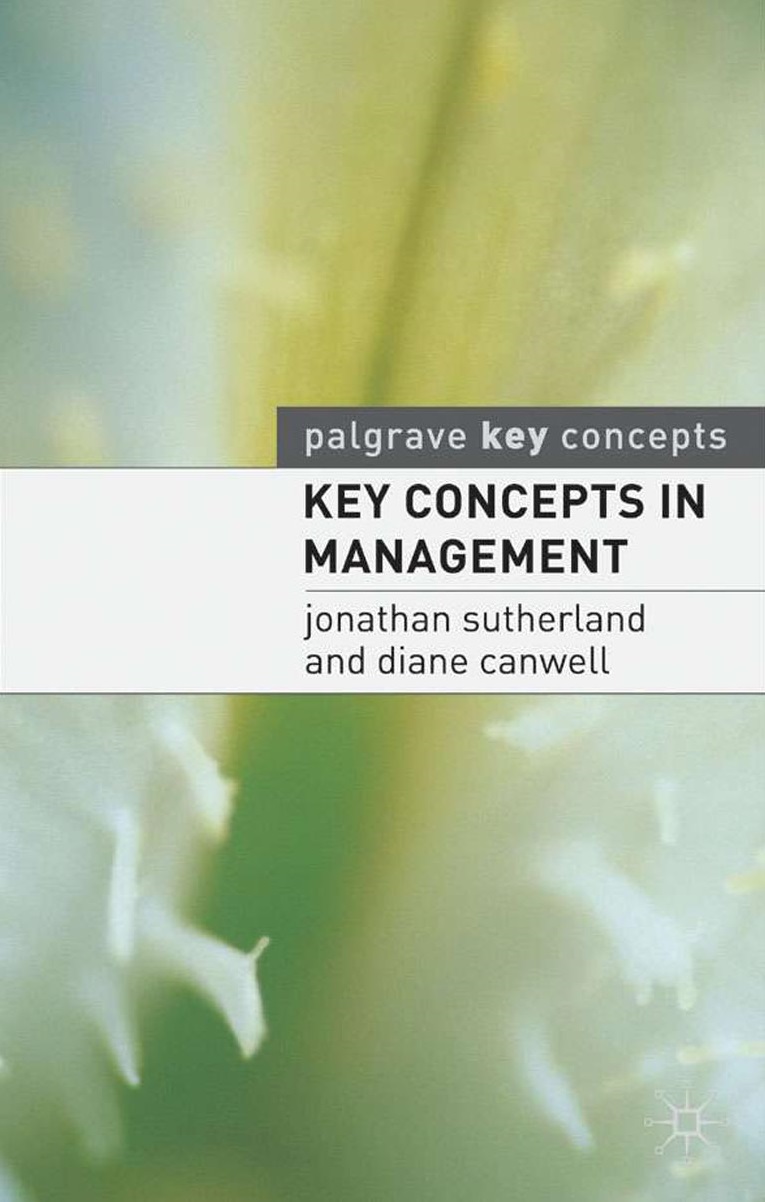 Key Concepts in Management