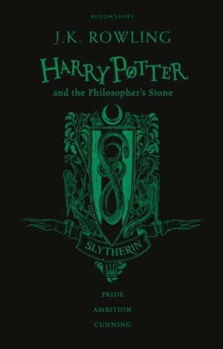 Harry Potter and the Philosopher's Stone (Slytherin Edition) Hardback / Философский камень