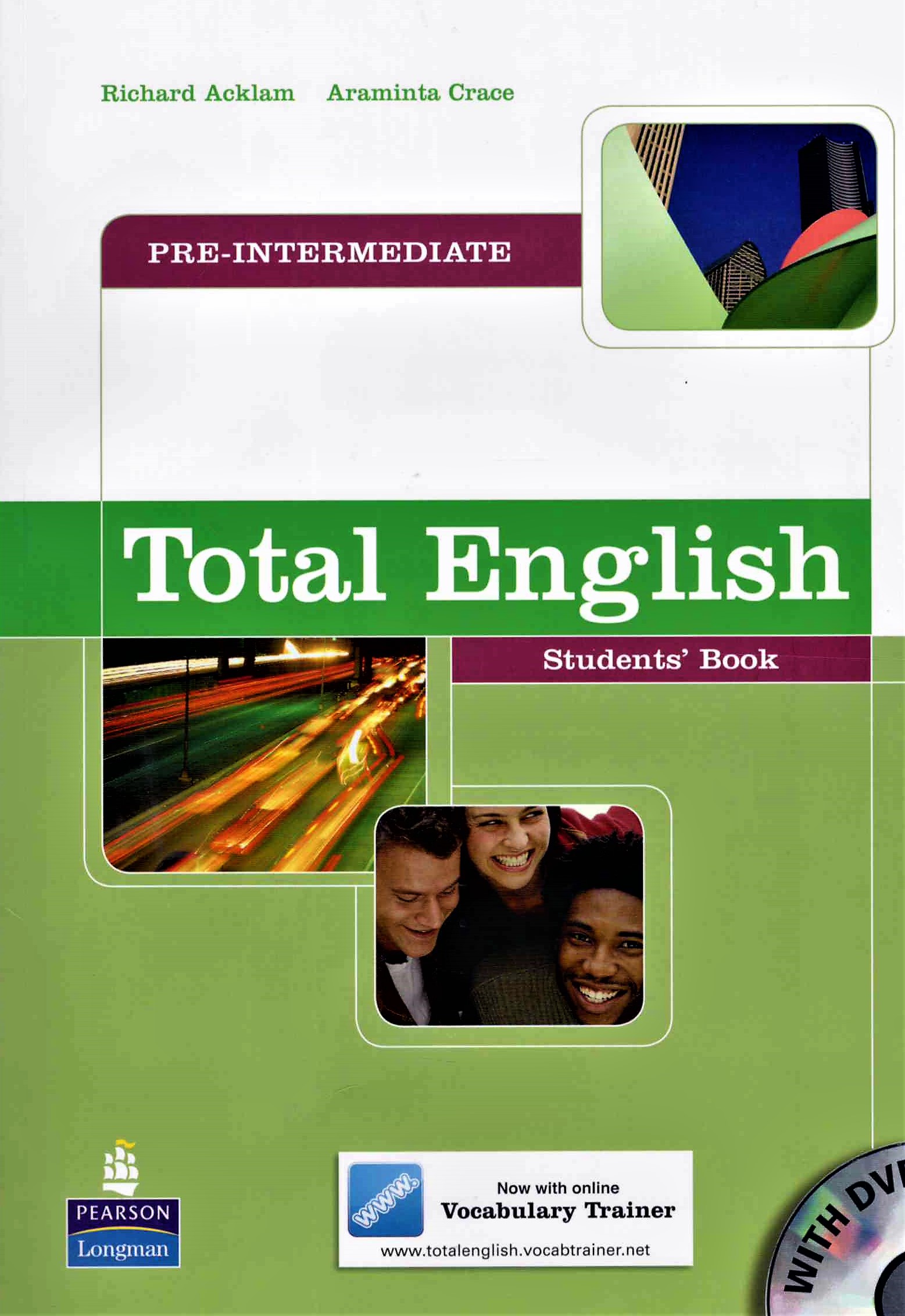 Total English Pre-Intermediate Student's Book + DVD-ROM / Учебник