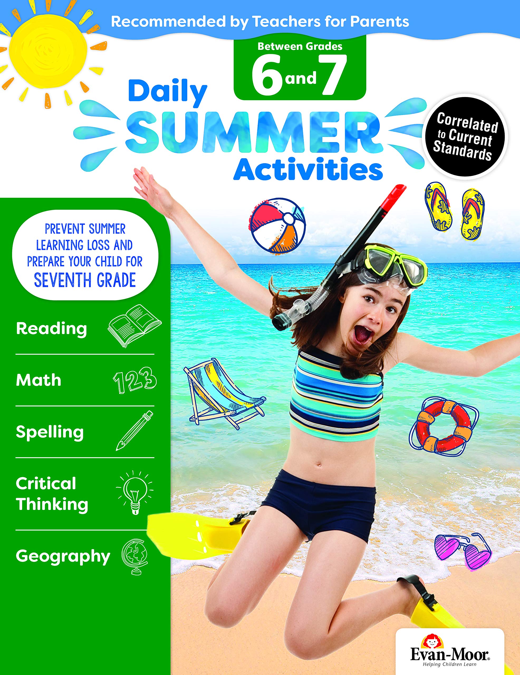Daily Summer Activities Activity Book (Grades 6-7) / Рабочая тетрадь