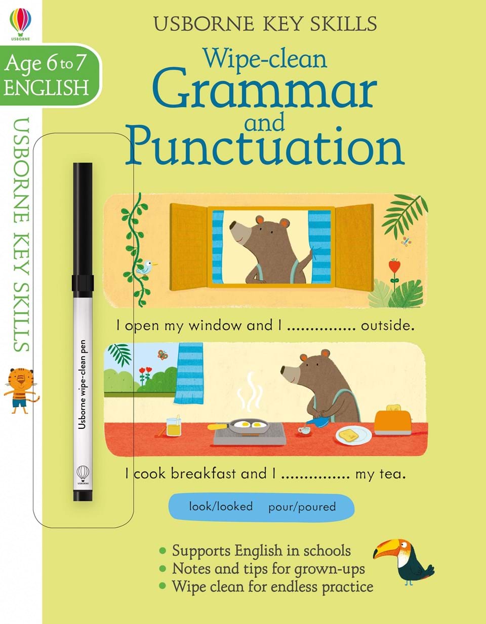 Usborne Wipe-Clean Grammar and Punctuation (6-7)