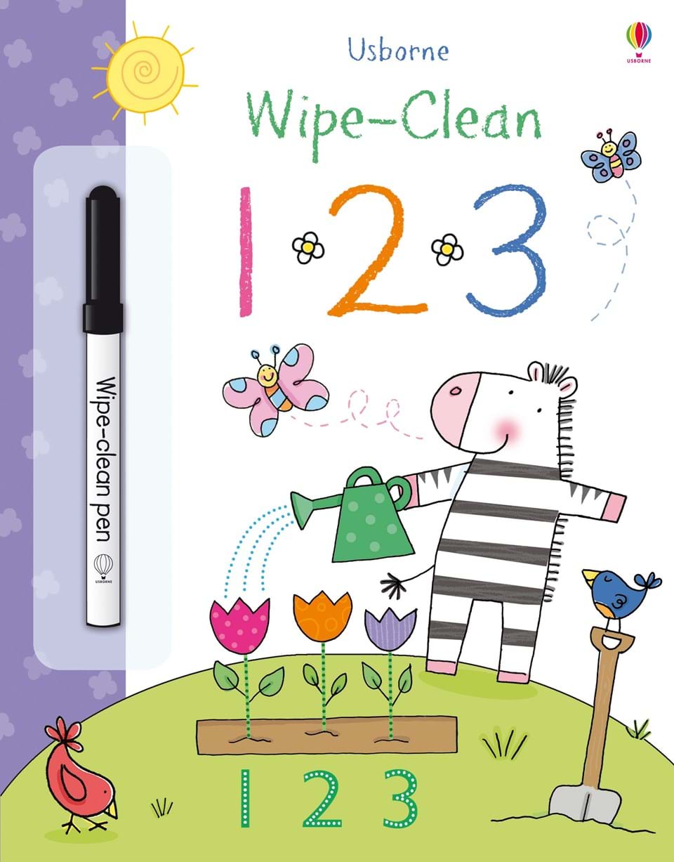 Usborne Wipe-Clean 123