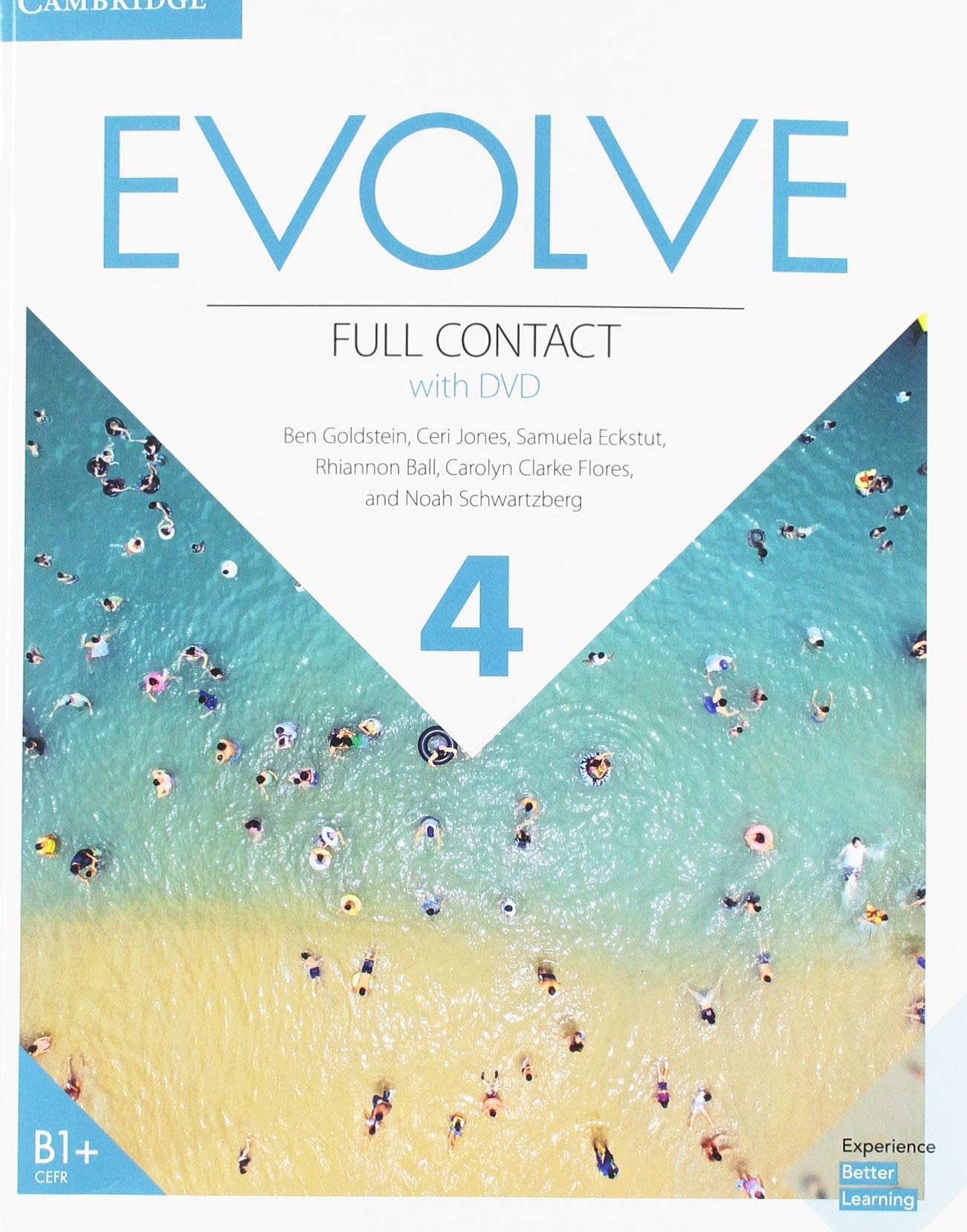 Evolve 4 Full Contact + DVD / Учебник + рабочая тетрадь + видео